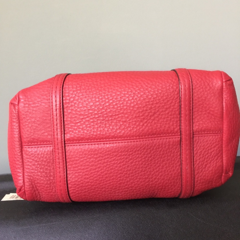 Coach little red bag purse mini satchel - Picture 5 of 7